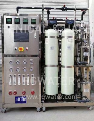 200GPM Ion Exchange Water Purification System , EDI Plant Water Treatment