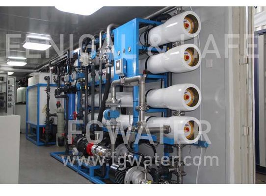 3.5M3/H Containerized Water Treatment Plant , Containerized Sewage Treatment Plant