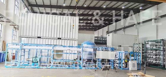 Mobile 750m3/H Containerized Water Treatment Plant