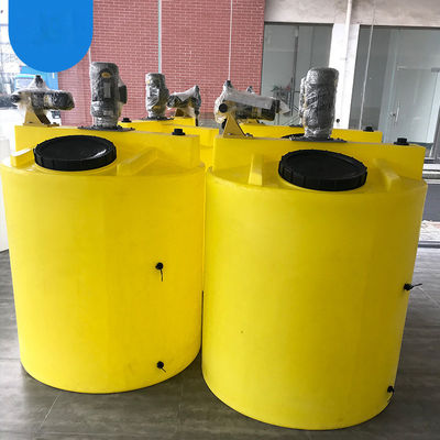 Yellow Flat Bottom 500L Water Treatment Spare Parts