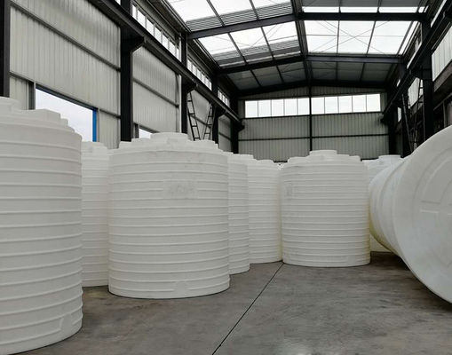 Flat Bottom 50000L Vertical Storage Tanks Polyethylene