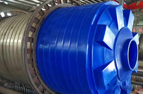 Flat Bottom 50000L Vertical Storage Tanks Polyethylene