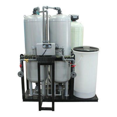 6000L/H Ion Exchange Water Purification System Dual Tank