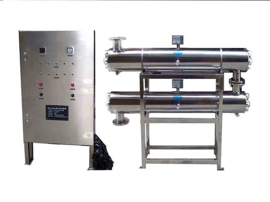 40m3 / Hour 254nm UV Light Water Sterilization System