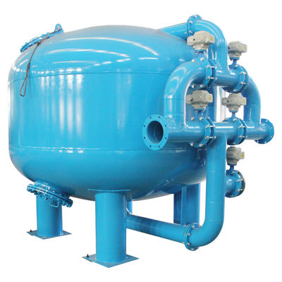 250m3/H Industrial Sand Filters Water Treatment Reduce Solid Particles