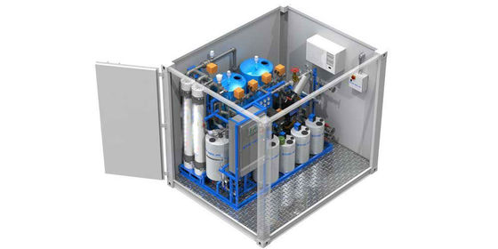 100m3/h Mobile Water Treatment System For Disaster Relief