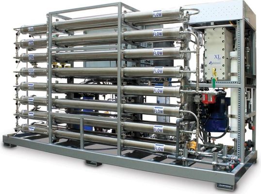 Skid Mount Purified Water Treatment System , RO Water Treatment System