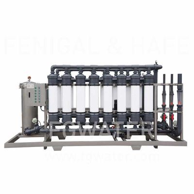 50TPH Ultrafiltration Water Treatment System , 20ft Containerized UF Water Treatment Plant