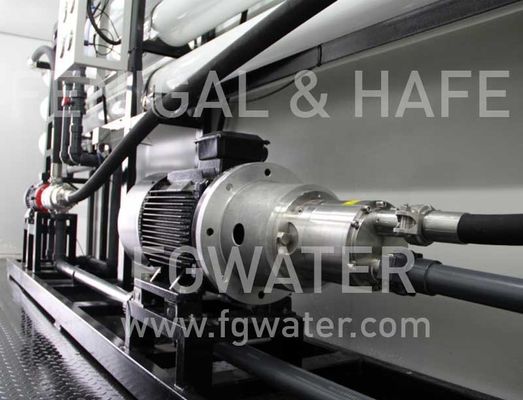 Containerized Sea Water RO Plant With Danfoss CAT HP Pump