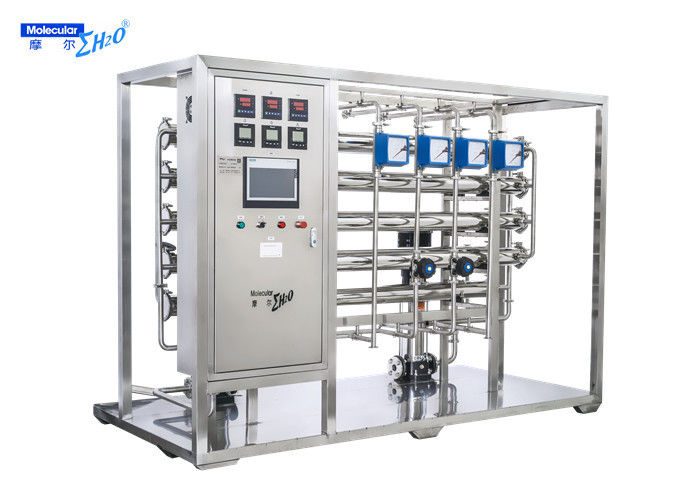 SS304 SS316L Pharmaceutical Water Purification System Double Stage RO EDI Module