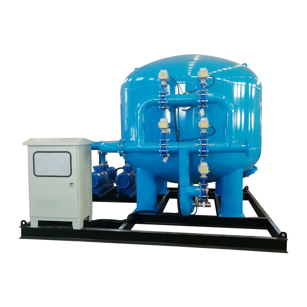 100m3/H Multimedia Filter Water Treatment , Sand Filter For Water