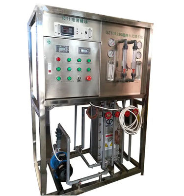 Continuous Electrodeionization Ultrapure Water Machine Continuous Desalination No Chemicals