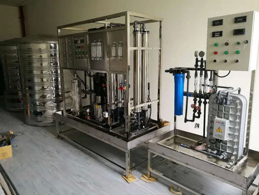 Continuous Electrodeionization Ultrapure Water Machine Continuous Desalination No Chemicals