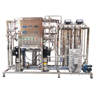 Low Energy 500L/H EDI Reverse Osmosis Ultrapure Water Machine For Electricity