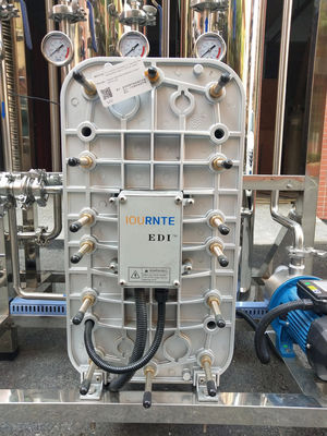 Low Energy 500L/H EDI Reverse Osmosis Ultrapure Water Machine For Electricity