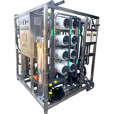 Double Pass RO 1500L/H EDI Ultrapure Water Machine For Industrial
