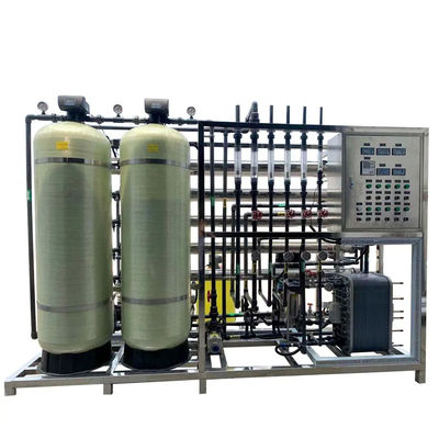 Double Pass RO 1500L/H EDI Ultrapure Water Machine For Industrial