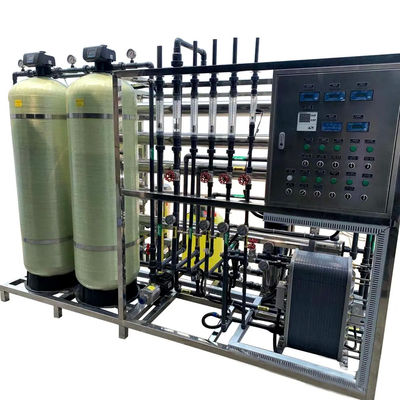 Double Pass RO 1500L/H EDI Ultrapure Water Machine For Industrial
