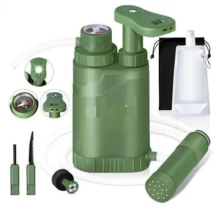 Camping Tool 0.1 Micron Water Filter Mobile Water Purification System