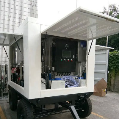 Outdoors Engineering Portable Mobile Water Purification System On Truck