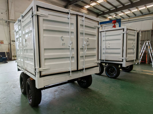 Outdoors Engineering Portable Mobile Water Purification System On Truck