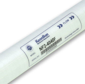 Material Separation Nanofiltration Membrane Element NF2-4040F Good Restoration After Cleaning