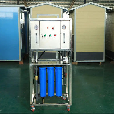 250L/H 1.7kW-220-240V Brackish Water Reverse Osmosis Water Plant With 3 Stage Sediment Filters