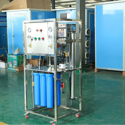 250L/H 1.7kW-220-240V Brackish Water Reverse Osmosis Water Plant With 3 Stage Sediment Filters