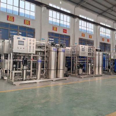 500L/H 1.7kW-380-415V 2xSS304 Tanks Brackish Water Reverse Osmosis Water Plant