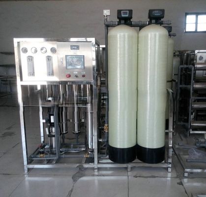 2TPH 3.0kW-380-415V 2xFRP Tanks Brackish Water Reverse Osmosis Water Plant