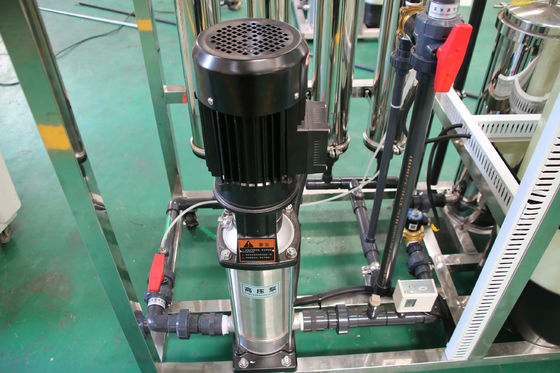 2TPH 3.0kW-380-415V 2xFRP Tanks Brackish Water Reverse Osmosis Water Plant
