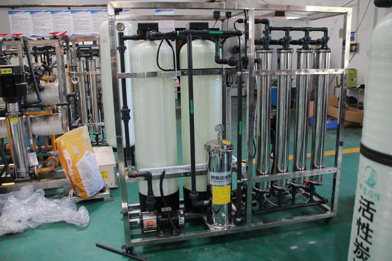 250L/H 1.7kW-380-415V 2xFRP Tanks Brackish Water Reverse Osmosis Water Plant