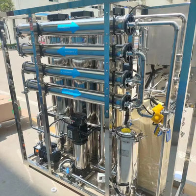 250L/H 1.7kW-380-415V 3xSS304 Tanks Brackish Water Reverse Osmosis Water Plant