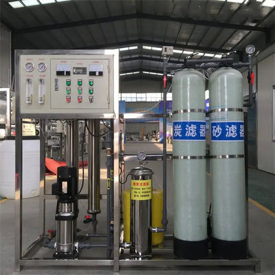 1.5TPH 3.0kW-380-415V 2xFRP Tanks Brackish Water Reverse Osmosis Water Plant
