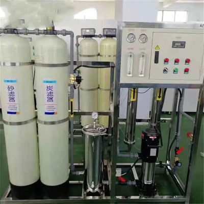 1.5TPH 3.0kW-380-415V 2xFRP Tanks Brackish Water Reverse Osmosis Water Plant
