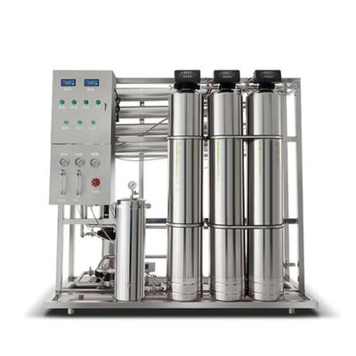 1.5TPH 3.0kW-380-415V 3xSS304 Tanks Brackish Water Reverse Osmosis Water Plant