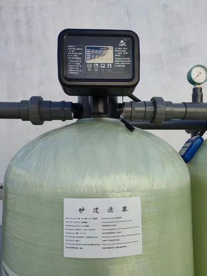 4TPH 5.5kW-380-415V 2xFRP Tanks Brackish Water Reverse Osmosis Water Plant