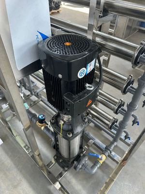 6TPH 7.9kW-380-415V 2xFRP Tanks Brackish Water Reverse Osmosis Water Plant