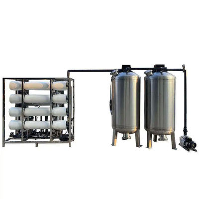 4TPH 5.5kW-380-415V 400KG Brackish Water Reverse Osmosis Water Plant