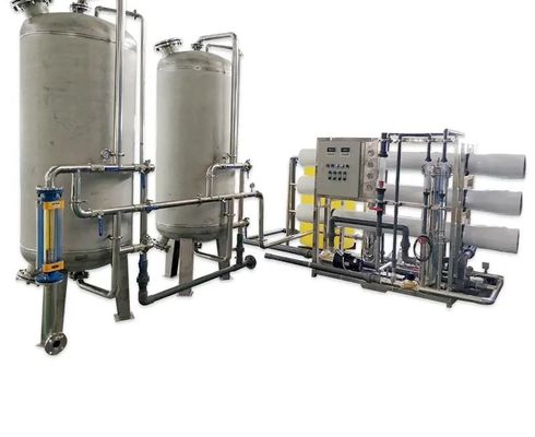10TPH 19kW-380-415V 3xSS304 Tanks Brackish Water Reverse Osmosis Water Plant