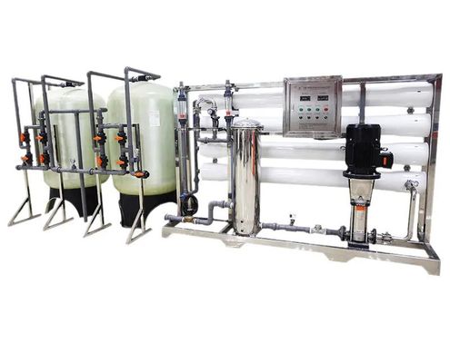 10TPH 19kW-380-415V 3xSS304 Tanks Brackish Water Reverse Osmosis Water Plant