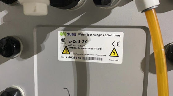 Flow 5.0 M3/H Veolia Suez EDI Stacks E-Cell-3X Suez For Providing Ultrapure Water