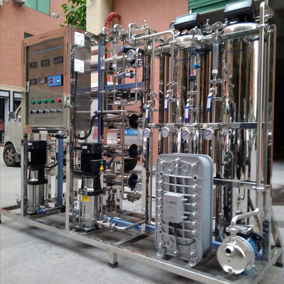 500 Liter Per Hour Ultrapure Water Machine SUS Tank For Domestic Water Filed