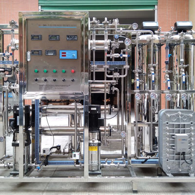 500 Liter Per Hour Ultrapure Water Machine SUS Tank For Domestic Water Filed