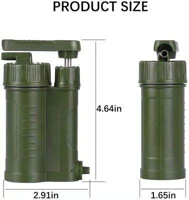 Portable Small Mobile Water Purification System For Hiking Camping