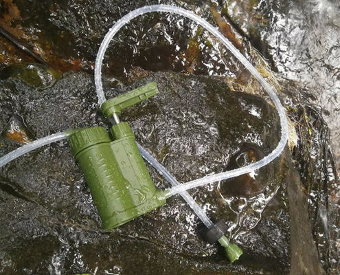 Drinking Water Filter Survival Outdoor Mobile Water Purification System