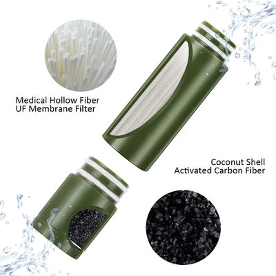 Outdoor Water Purifier Emergency Life Survival Water Filter Tool