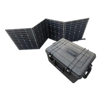 120L/H RO Solar Desalination Drinking Water Mobile Water Purification System