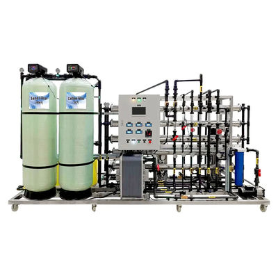 Industrial Water Filter Machine 1500l/H Reverse Osmosis With EDI Machine