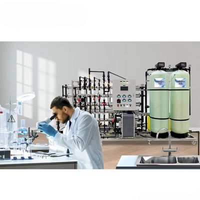 Industrial Water Filter Machine 1500l/H Reverse Osmosis With EDI Machine